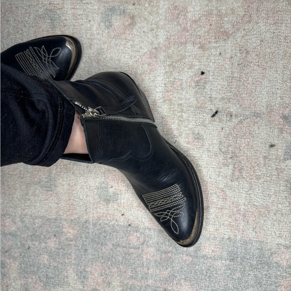 Golden‎ goose Black Western Ankle boots - Picture 3 of 6